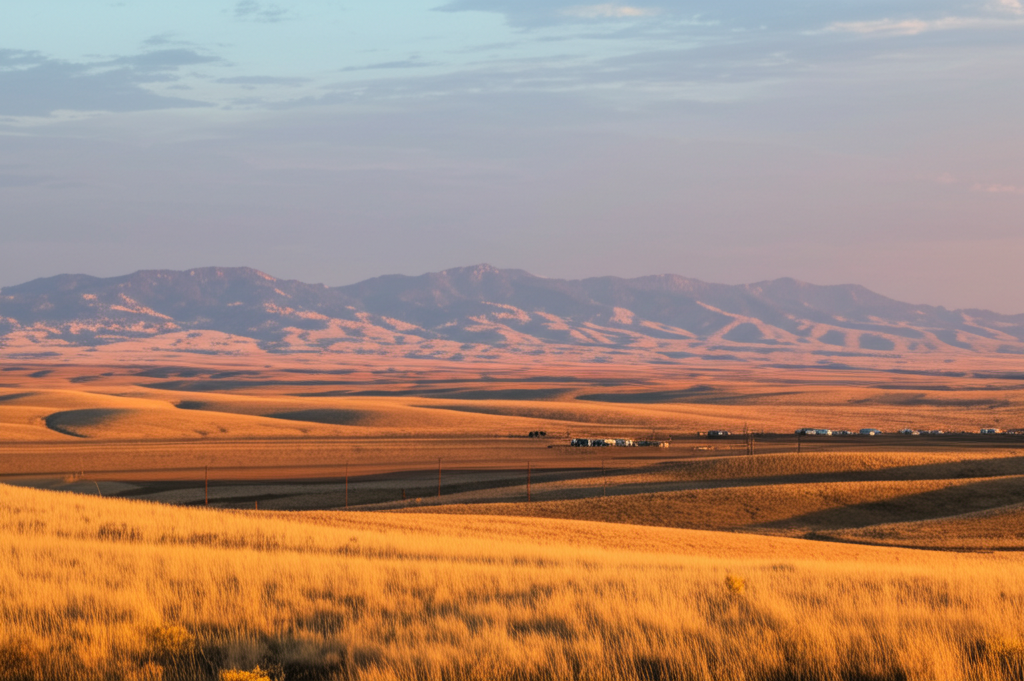 Mayfield, Idaho landscape - Future development area