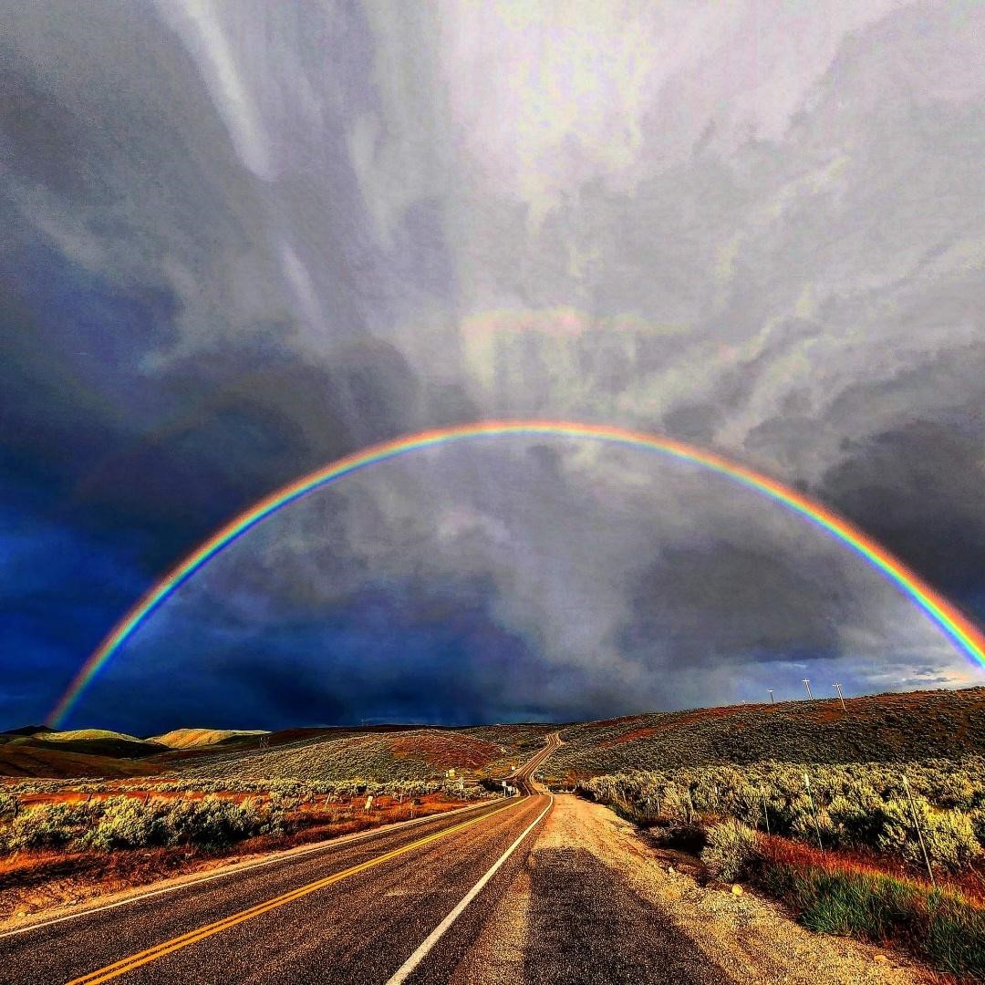 Aerial view of Mayfield, Idaho - Investment property location